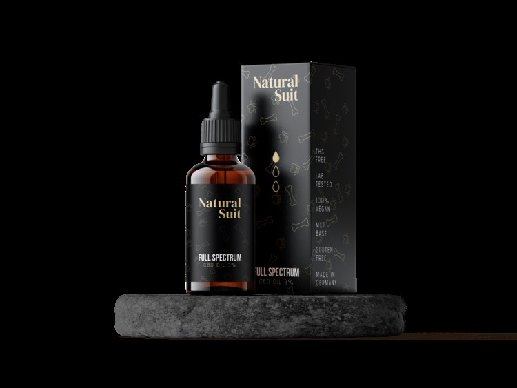CBD PARA PERROS 3% NATURAL SUIT