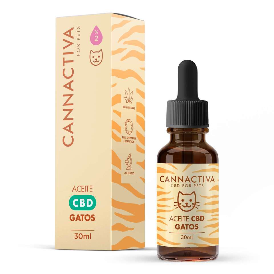 CBD para gatos 2% CANNACTIVA